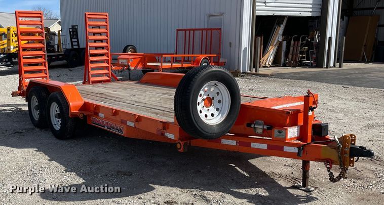 image for item OG9869 2018 Trailerman Trailers Inc.  HCT7142S10 equipment trailer