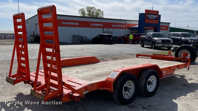 image for item OG9869 2018 Trailerman Trailers Inc.  HCT7142S10 equipment trailer