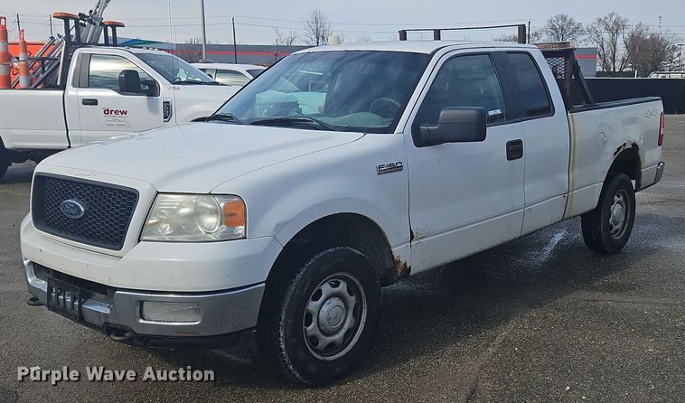 image for item OK9814 2005 Ford  F150 SuperCab pickup truck