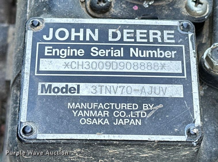 image for item OM9472 2010 John Deere  Gator 855 DSL utility vehicle