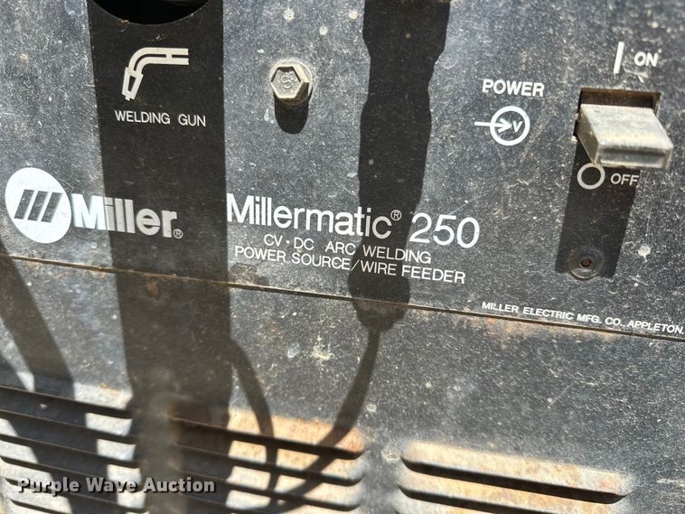 image for item OM9473 Miller Millermatic 250 welder