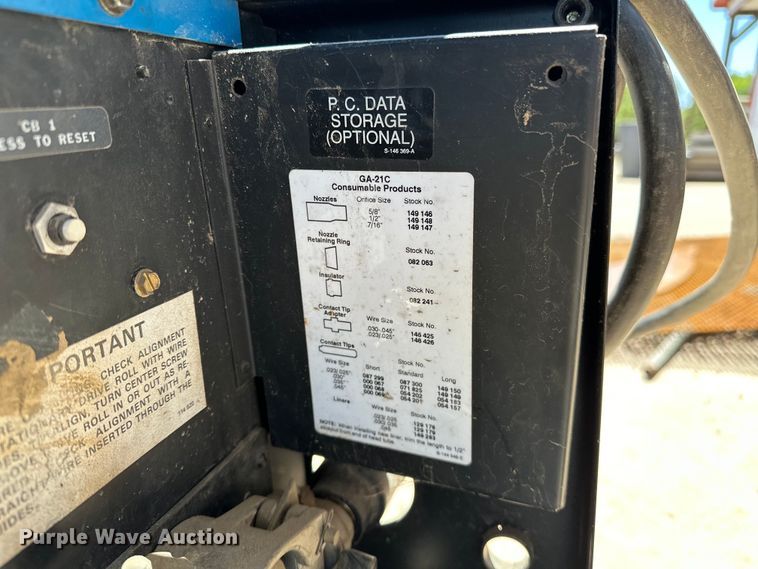 image for item OM9473 Miller Millermatic 250 welder