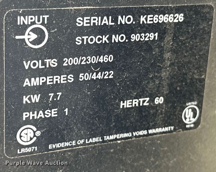 image for item OM9473 Miller Millermatic 250 welder