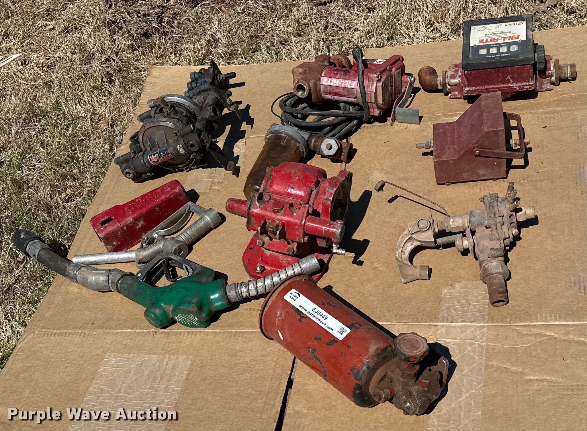 Fuel dispensing parts in Iowa Park, TX Item EJ0449 for sale Purple Wave