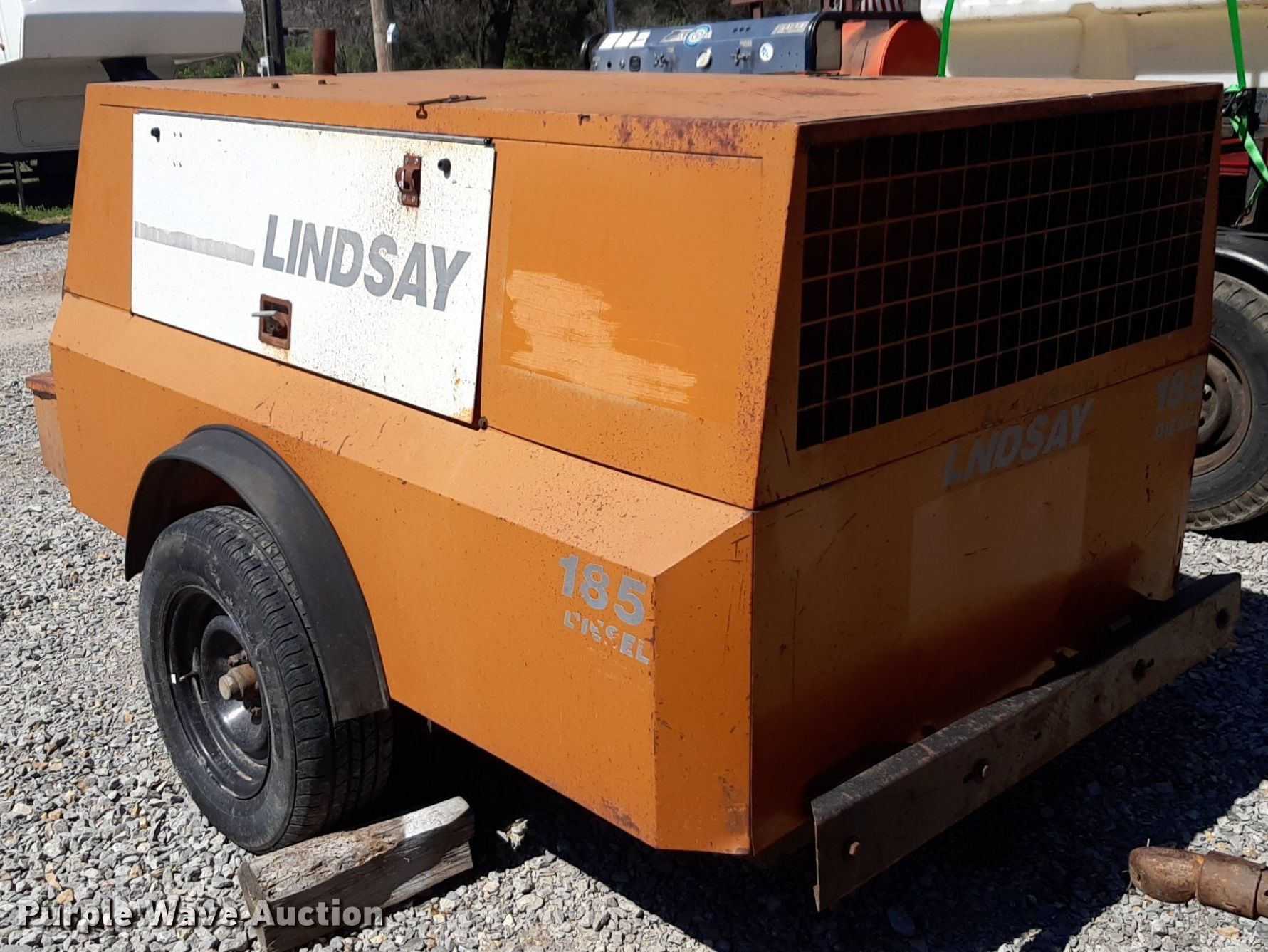 Lindsay 185QD air compressor in Ponca City, OK | Item OF9667 sold