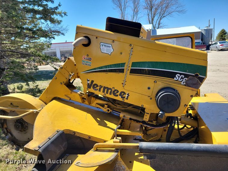 image for item DG0589 2014 Vermeer SC802 stump grinder