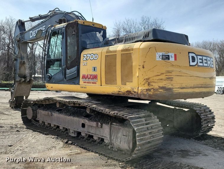 image for item DG0593 2010 John Deere 270D LC excavator