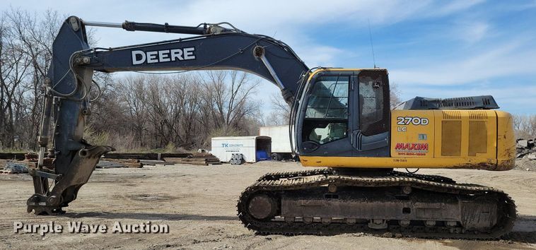 image for item DG0593 2010 John Deere 270D LC excavator