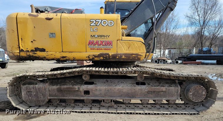 image for item DG0593 2010 John Deere 270D LC excavator