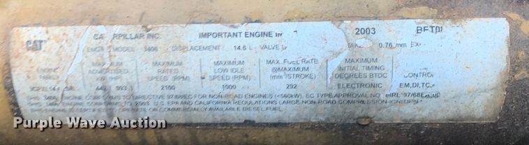 image for item DM7791 2004 Caterpillar 980G wheel loader