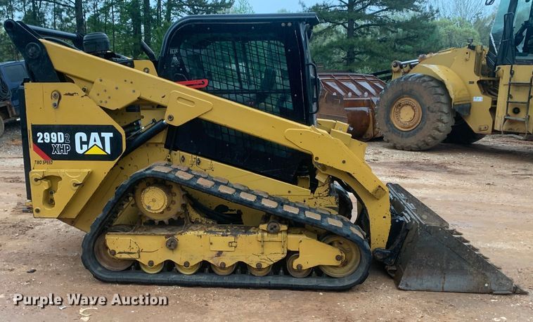 image for item DM7792 2016 Caterpillar 299D2 XHP tracked skid steer loader