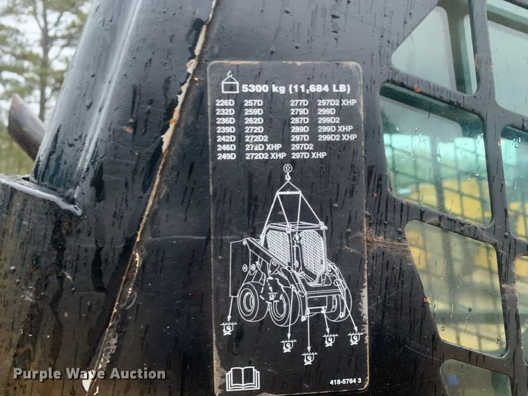 image for item DM7792 2016 Caterpillar 299D2 XHP tracked skid steer loader