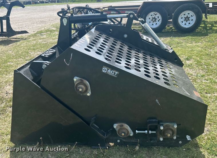 image for item DO1077 2022 TopCat  ECSSLR72 skid steer landscape rake