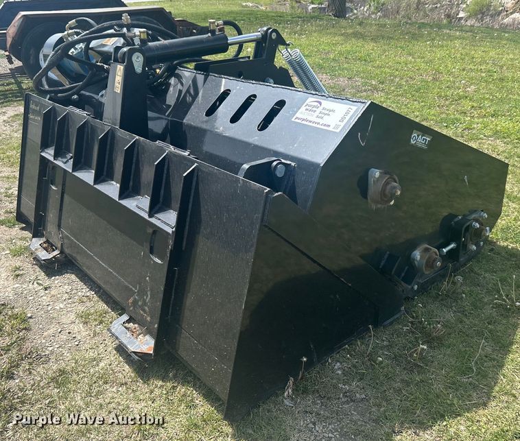 image for item DO1077 2022 TopCat  ECSSLR72 skid steer landscape rake