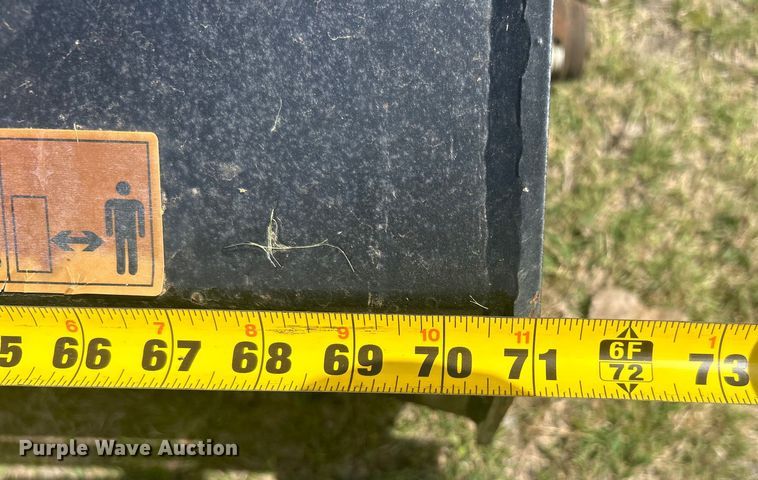 image for item DO1077 2022 TopCat  ECSSLR72 skid steer landscape rake