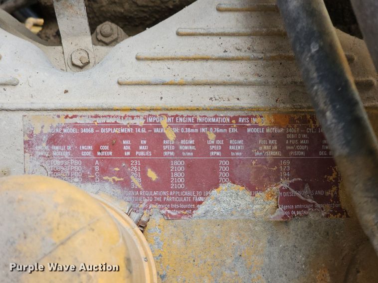 image for item DP0823 1991 International 9400 dump truck