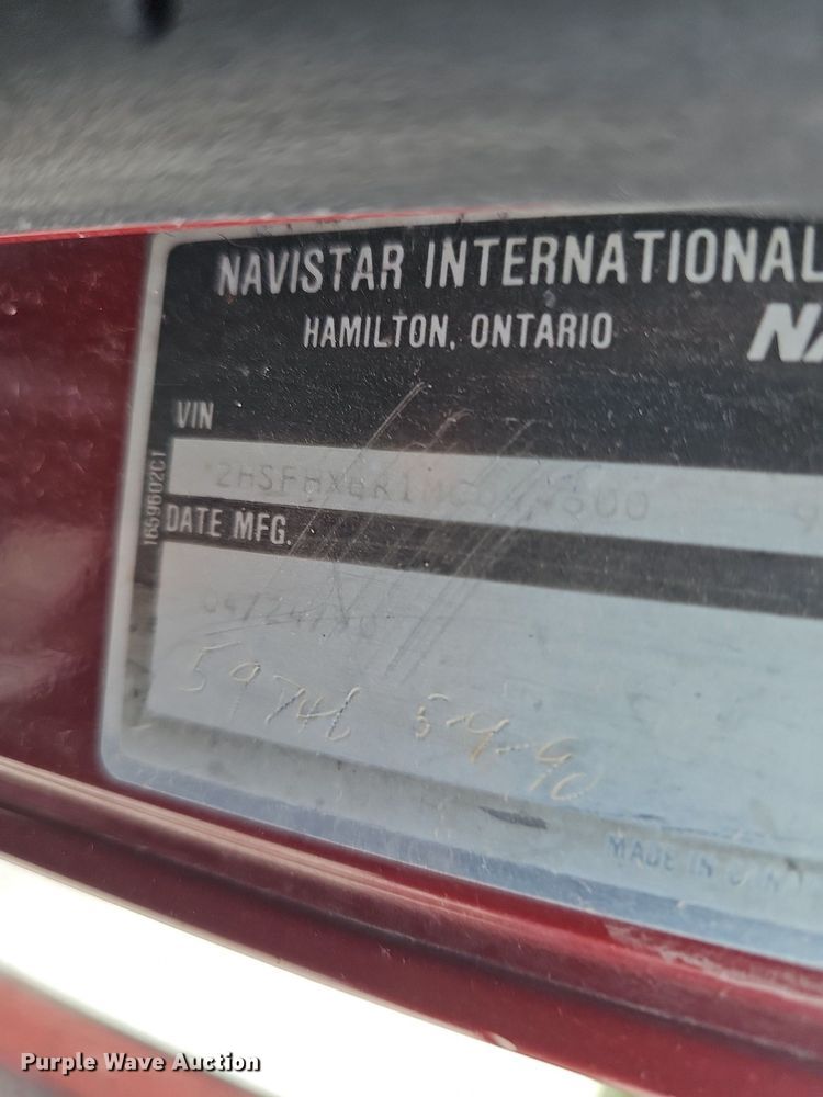 image for item DP0823 1991 International 9400 dump truck