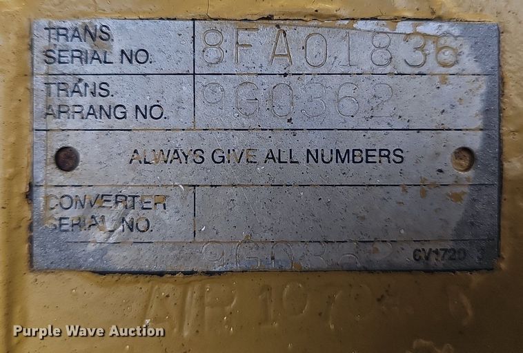 image for item DP0844 1990 Caterpillar 613C elevating scraper