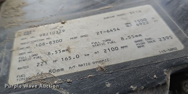 image for item DP0846 1995 Caterpillar Challenger CH45 tractor