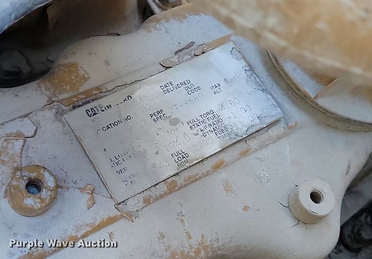 image for item DP1322 1997 Caterpillar D250E haul truck