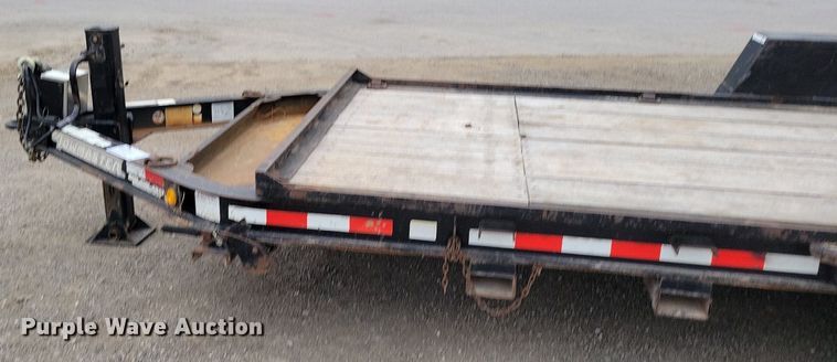 image for item DP1324 2007 Towmaster T-14T tilt deck equipment trailer