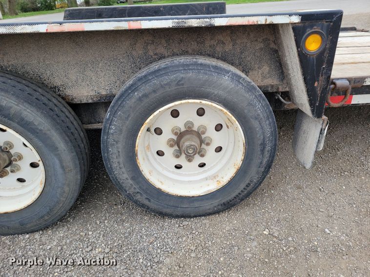 image for item DP1324 2007 Towmaster T-14T tilt deck equipment trailer