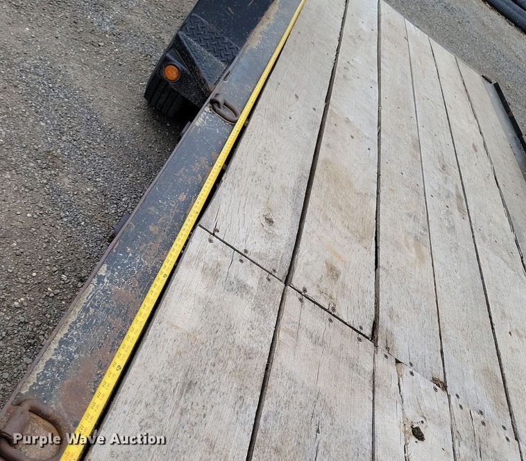 image for item DP1324 2007 Towmaster T-14T tilt deck equipment trailer