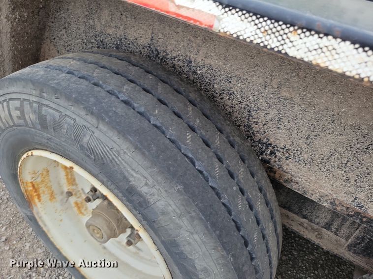 image for item DP1324 2007 Towmaster T-14T tilt deck equipment trailer