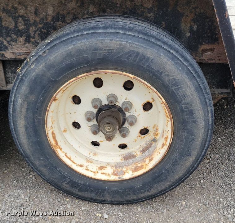 image for item DP1324 2007 Towmaster T-14T tilt deck equipment trailer