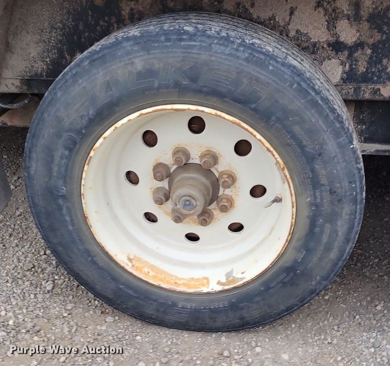 image for item DP1324 2007 Towmaster T-14T tilt deck equipment trailer