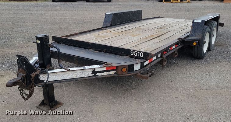 image for item DP1326 2008 Towmaster T-14T tilt deck equipment trailer