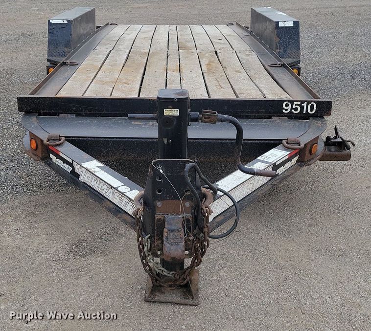 image for item DP1326 2008 Towmaster T-14T tilt deck equipment trailer