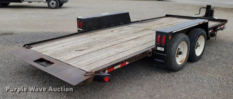 image for item DP1326 2008 Towmaster T-14T tilt deck equipment trailer