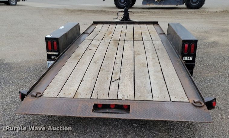 image for item DP1326 2008 Towmaster T-14T tilt deck equipment trailer