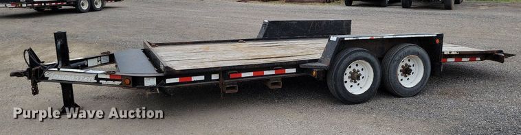image for item DP1326 2008 Towmaster T-14T tilt deck equipment trailer