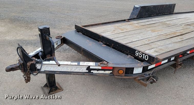 image for item DP1326 2008 Towmaster T-14T tilt deck equipment trailer