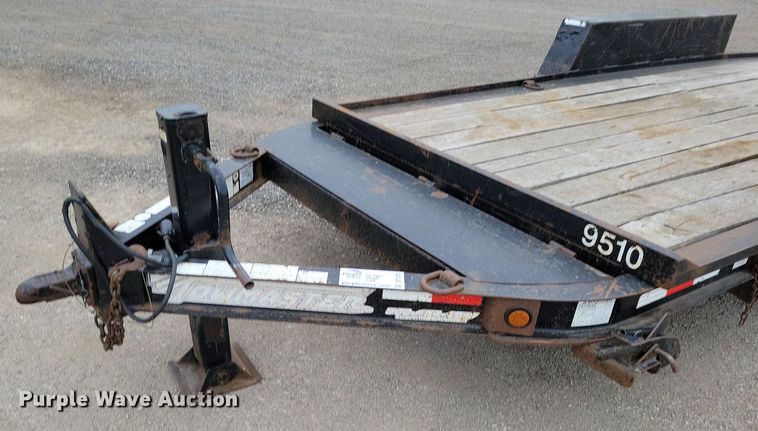 image for item DP1326 2008 Towmaster T-14T tilt deck equipment trailer