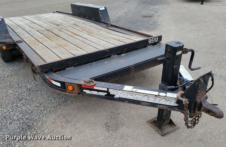 image for item DP1326 2008 Towmaster T-14T tilt deck equipment trailer