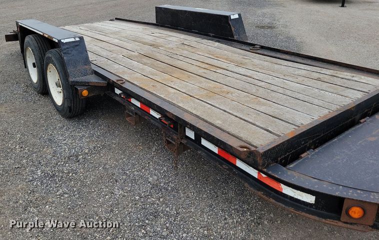 image for item DP1326 2008 Towmaster T-14T tilt deck equipment trailer