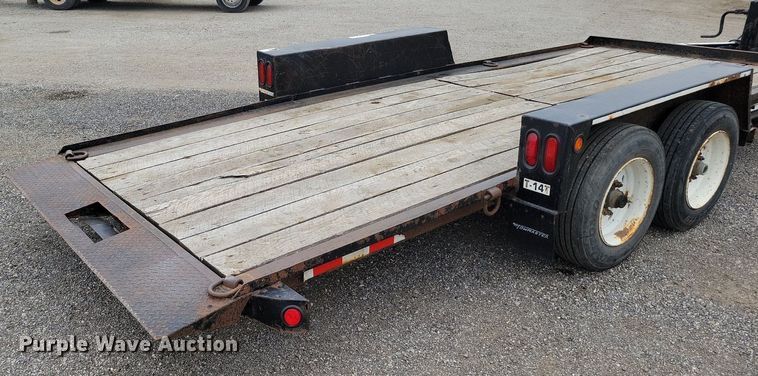 image for item DP1326 2008 Towmaster T-14T tilt deck equipment trailer