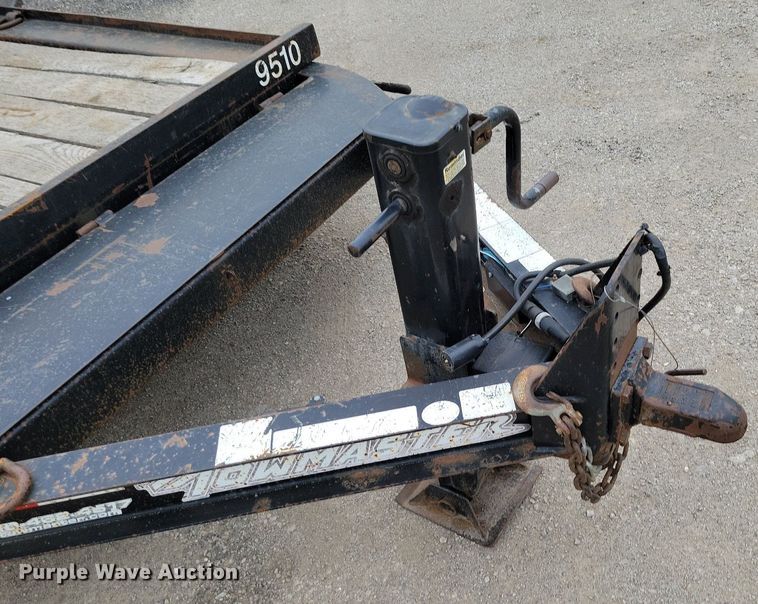 image for item DP1326 2008 Towmaster T-14T tilt deck equipment trailer