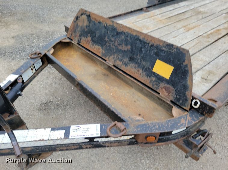 image for item DP1326 2008 Towmaster T-14T tilt deck equipment trailer