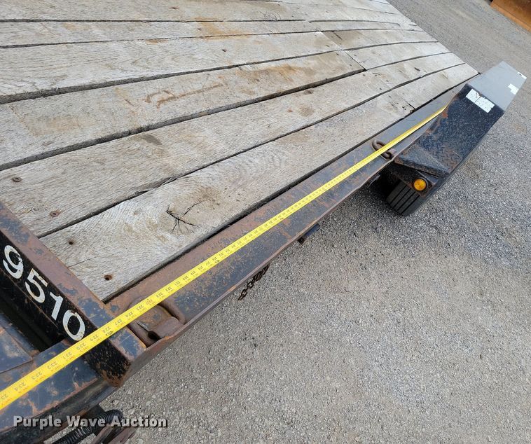 image for item DP1326 2008 Towmaster T-14T tilt deck equipment trailer