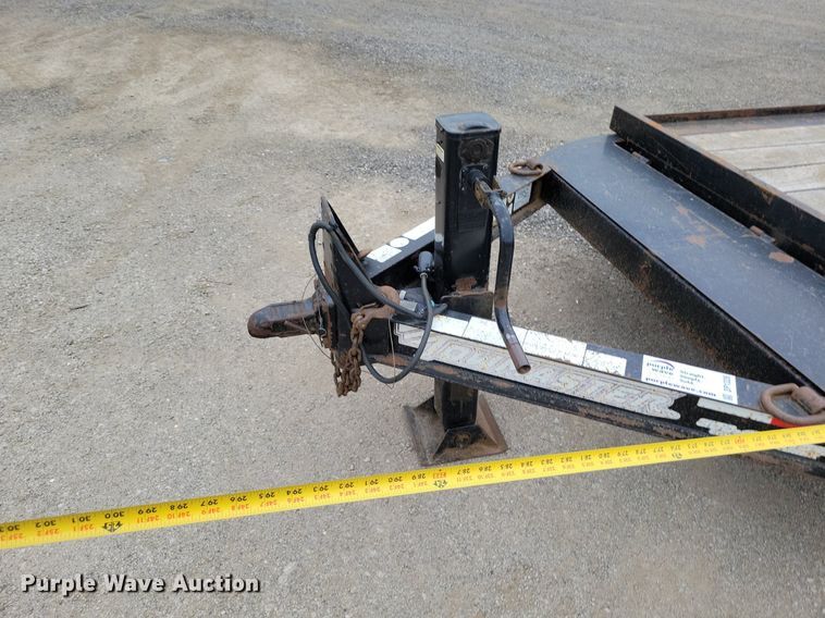 image for item DP1326 2008 Towmaster T-14T tilt deck equipment trailer