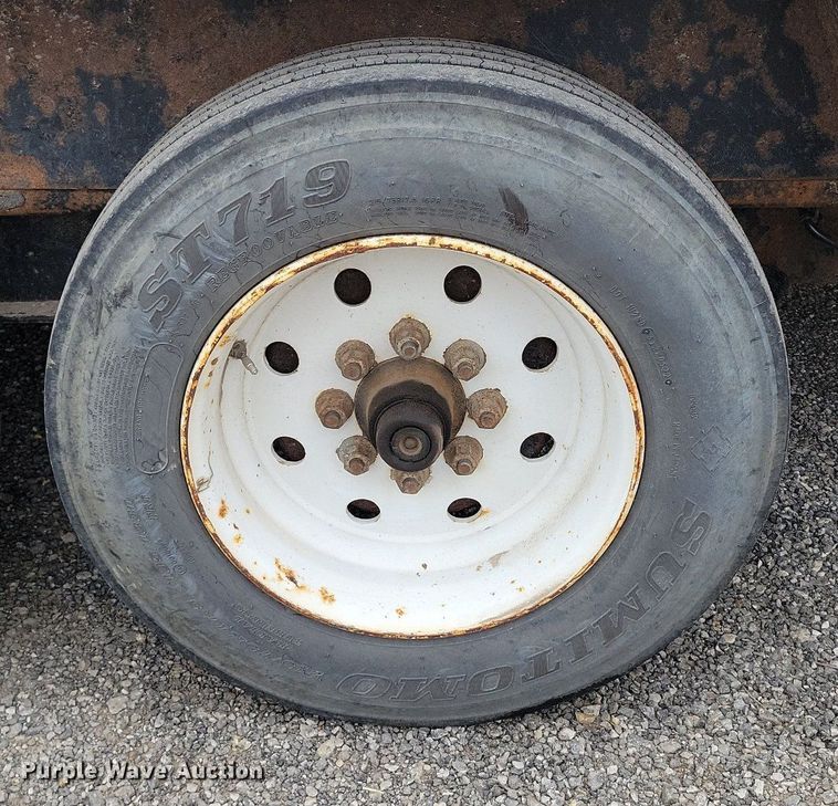 image for item DP1326 2008 Towmaster T-14T tilt deck equipment trailer