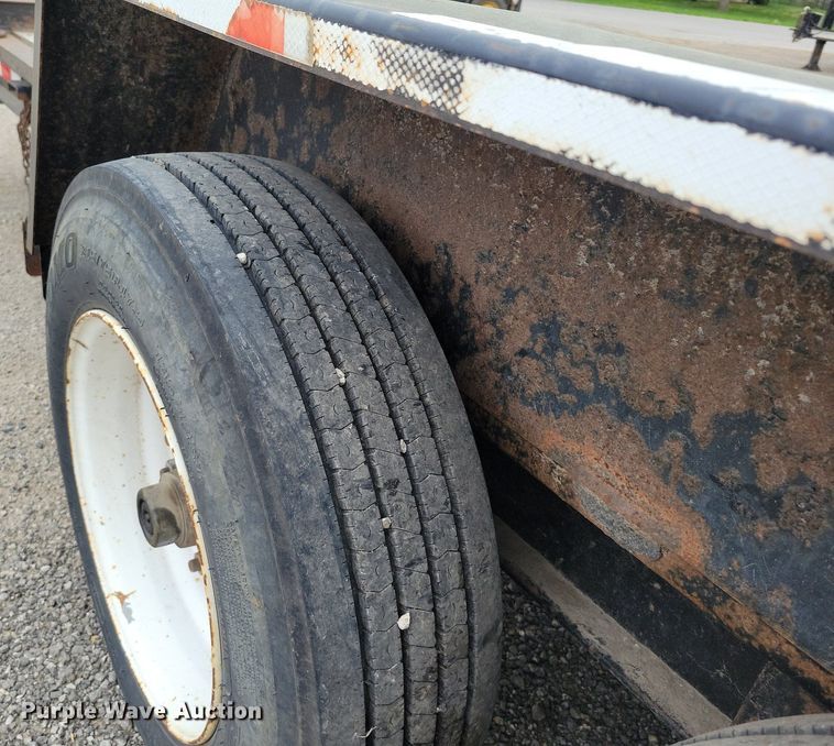 image for item DP1326 2008 Towmaster T-14T tilt deck equipment trailer