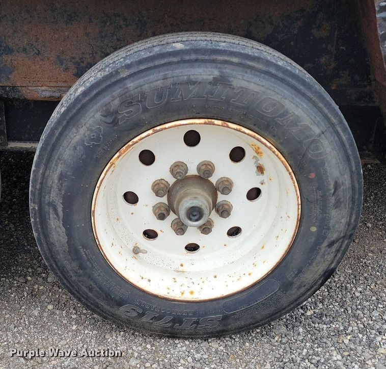 image for item DP1326 2008 Towmaster T-14T tilt deck equipment trailer