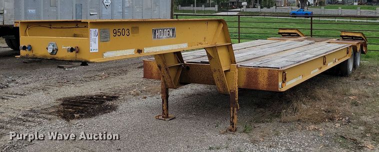 image for item DP1329 1998 Holden HLB25 equipment trailer