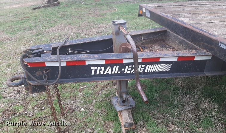 image for item DP2712 2001 Dakota MFG Trail-Eze DL10R24 equipment trailer