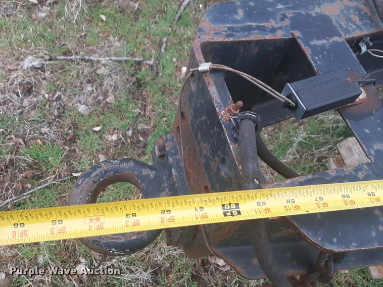 image for item DP2712 2001 Dakota MFG Trail-Eze DL10R24 equipment trailer